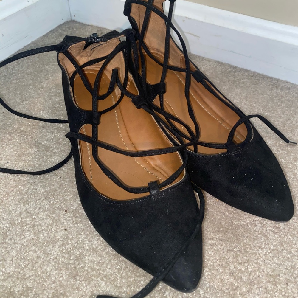 Black flats